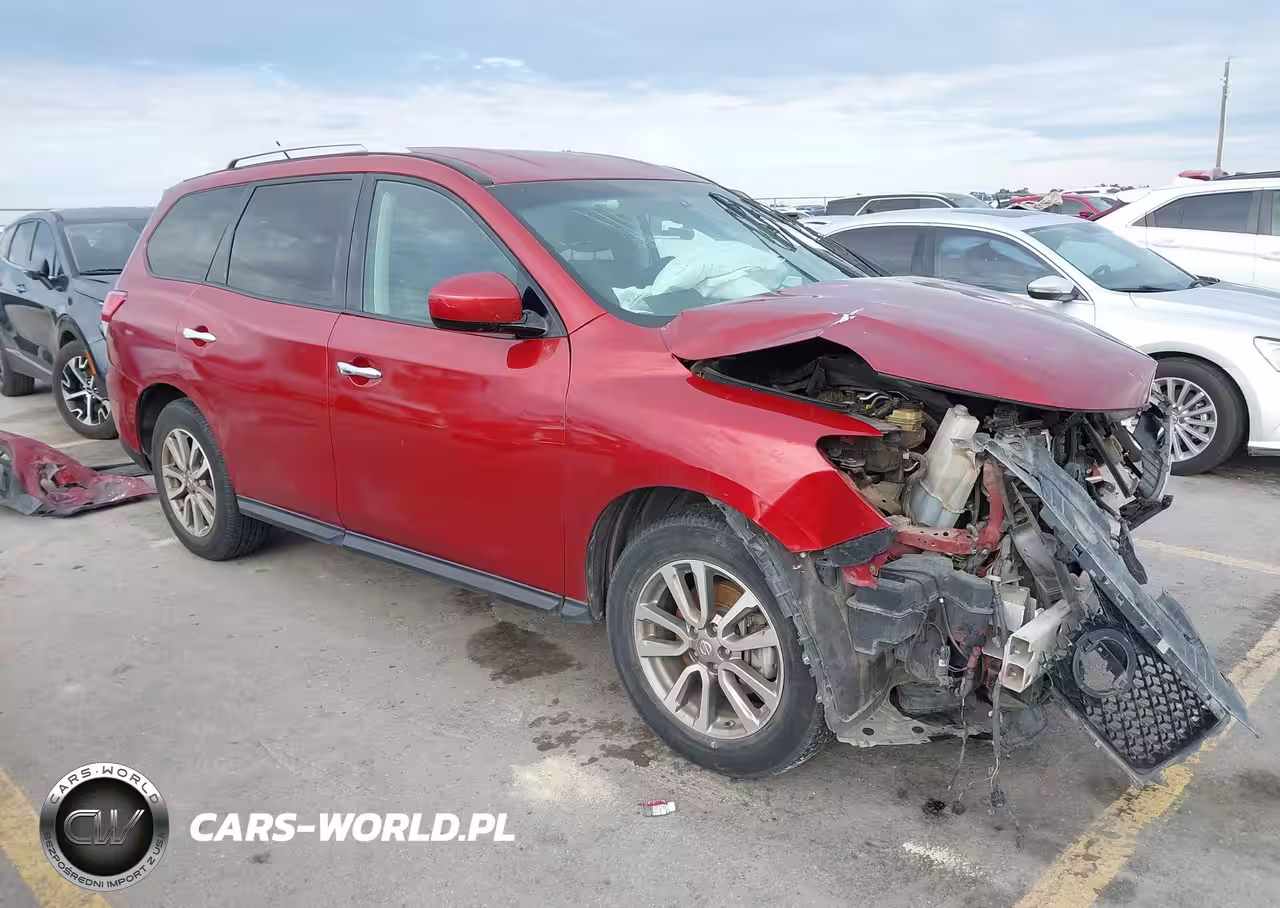 2015 Nissan Pathfinder Platinum-S-Sl-Sv