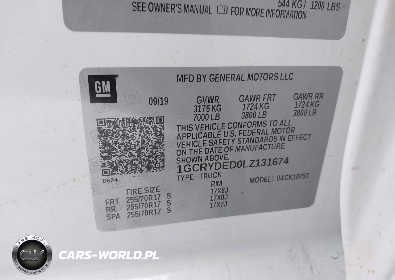 2020 Chevrolet Silverado 1500 4Wd Standard Bed Lt VIN:1GCRYDED0LZ131674 - 9
