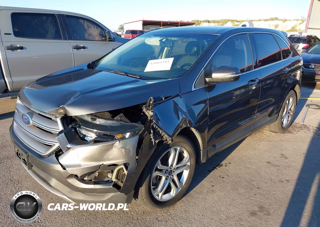 2018 Ford Edge Titanium VIN:2FMPK3K8XJBB81052 - 2
