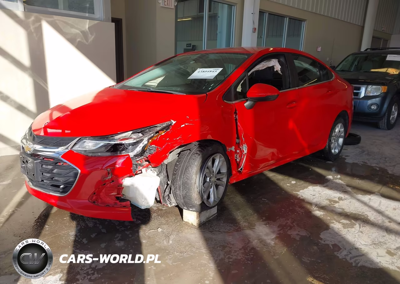 2019 Chevrolet Cruze Lt VIN:1G1BE5SM2K7142537 - 2