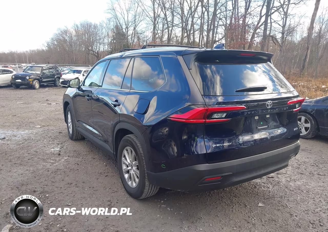 2024 Toyota Grand Highlander Hybrid Xle VIN:5TDACAB59RS031011 - 3