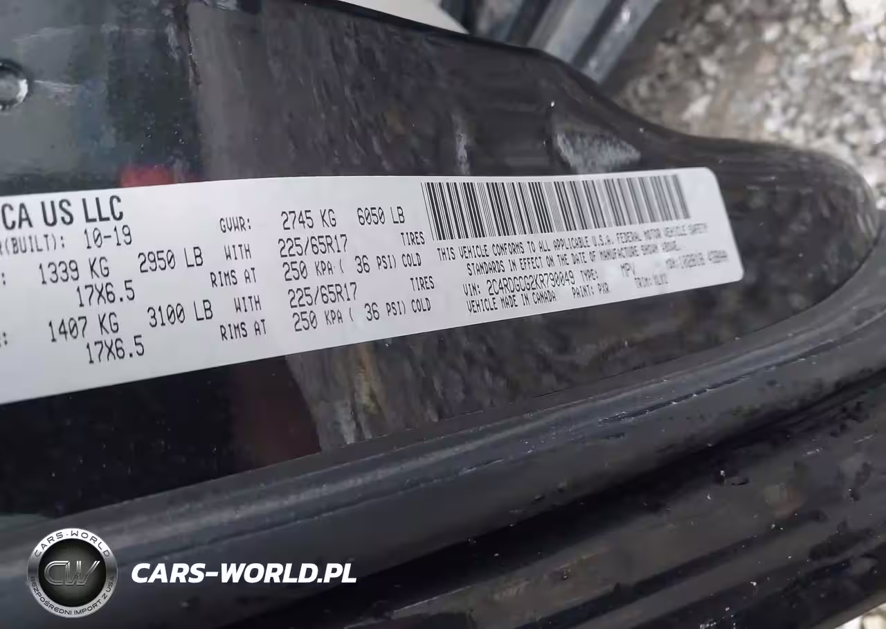 2019 Dodge Grand Caravan Sxt VIN:2C4RDGCG2KR790049 - 9