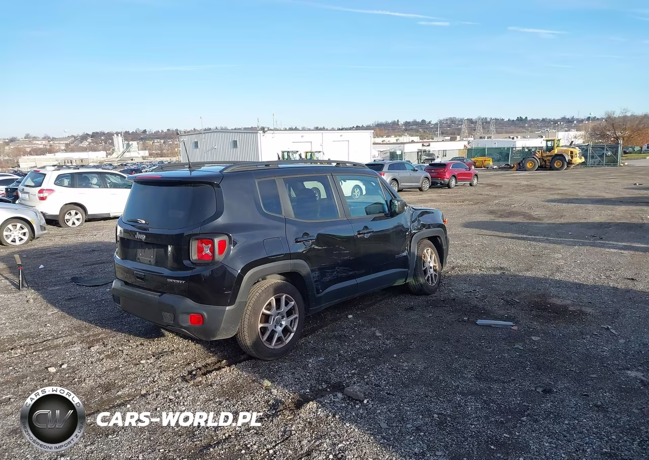 2020 Jeep Renegade Sport Fwd VIN:ZACNJAAB9LPL63000 - 4