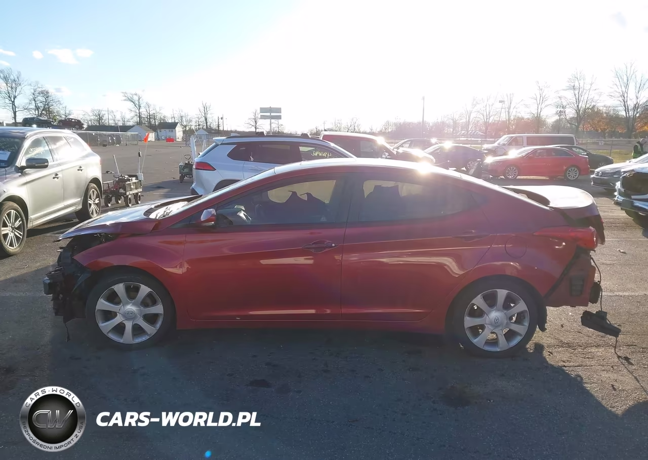 2012 Hyundai Elantra Limited (Ulsan Plant) VIN:KMHDH4AE6CU264151 - 14