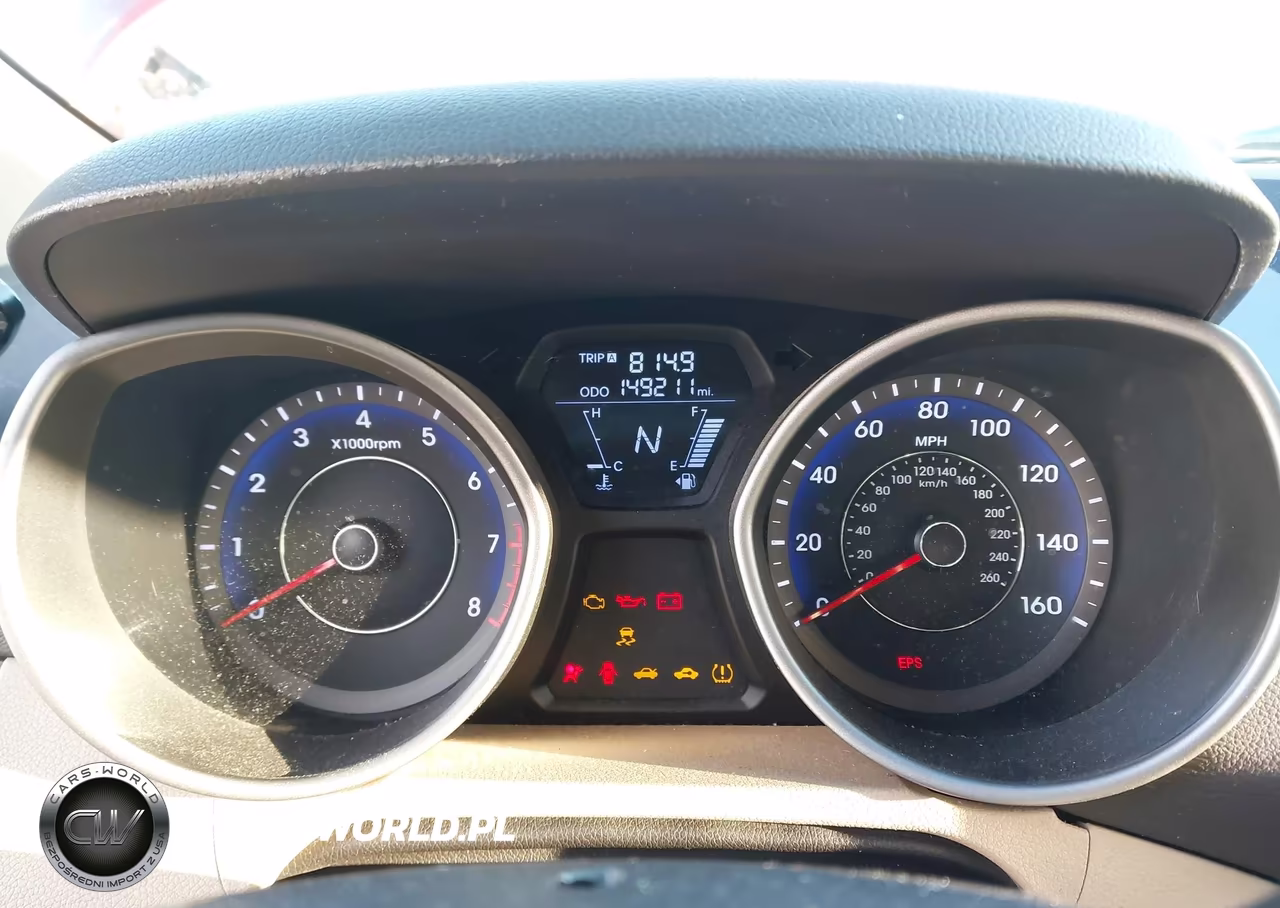 2012 Hyundai Elantra Limited (Ulsan Plant) VIN:KMHDH4AE6CU264151 - 15