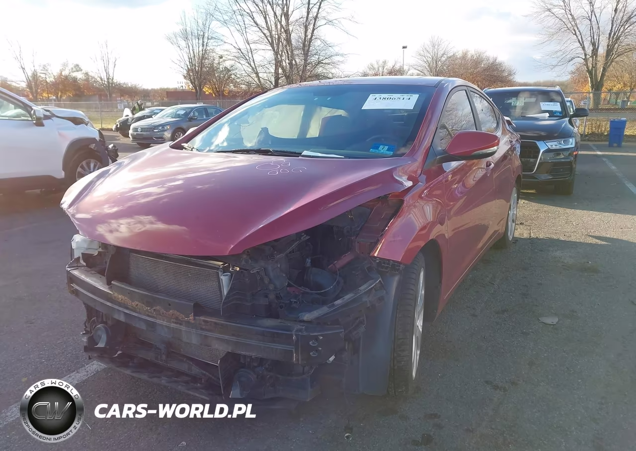 2012 Hyundai Elantra Limited (Ulsan Plant) VIN:KMHDH4AE6CU264151 - 2
