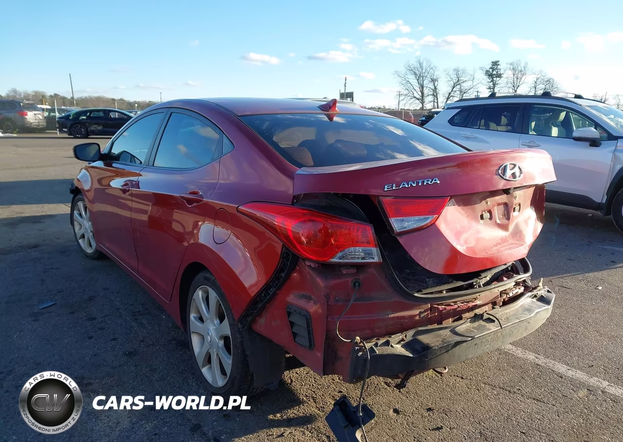 2012 Hyundai Elantra Limited (Ulsan Plant) VIN:KMHDH4AE6CU264151 - 3