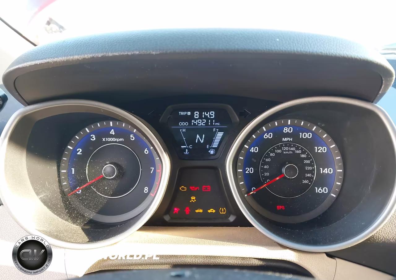 2012 Hyundai Elantra Limited (Ulsan Plant) VIN:KMHDH4AE6CU264151 - 7