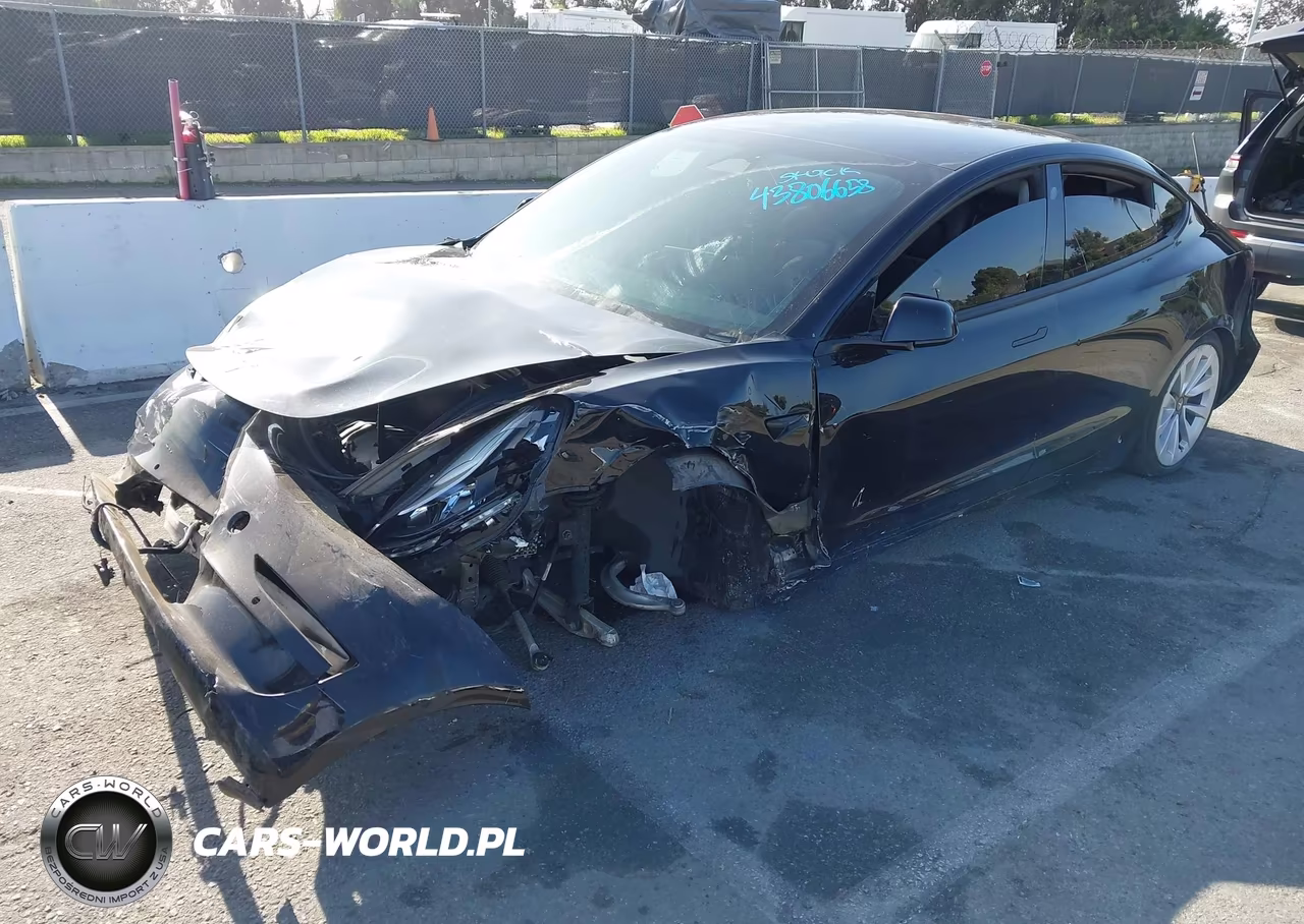 2022 Tesla Model 3 Rear-Wheel Drive VIN:5YJ3E1EA4NF186754 - 2