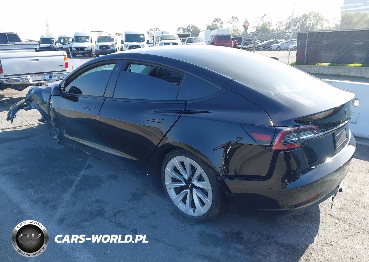 2022 Tesla Model 3 Rear-Wheel Drive VIN:5YJ3E1EA4NF186754 - 3