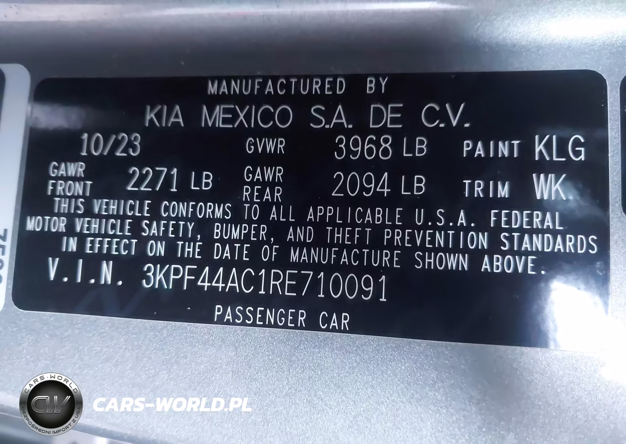 2024 Kia Forte Gt VIN:3KPF44AC1RE710091 - 9