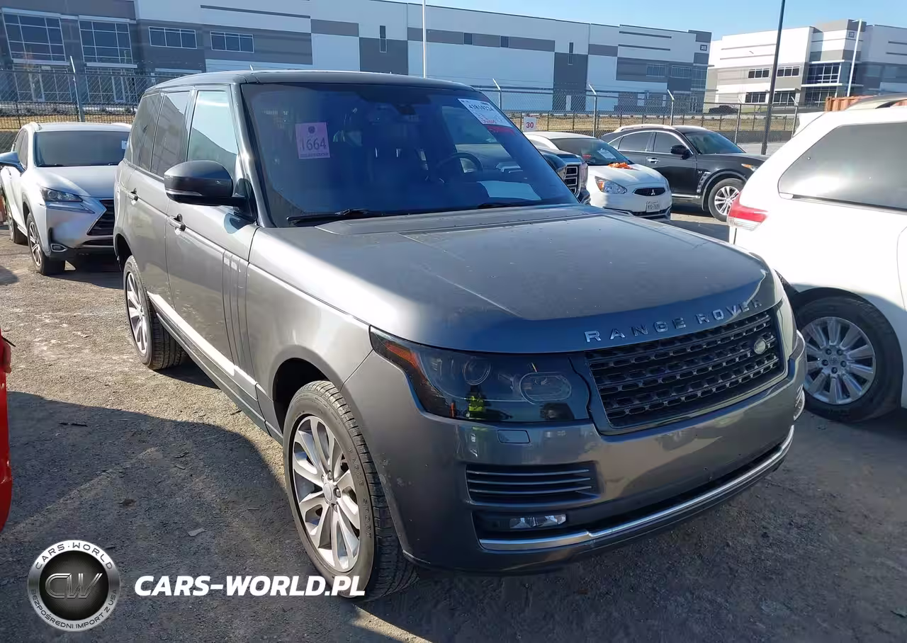 2016 Land Rover Range Rover 3.0L V6 Turbocharged Diesel Hse Td6