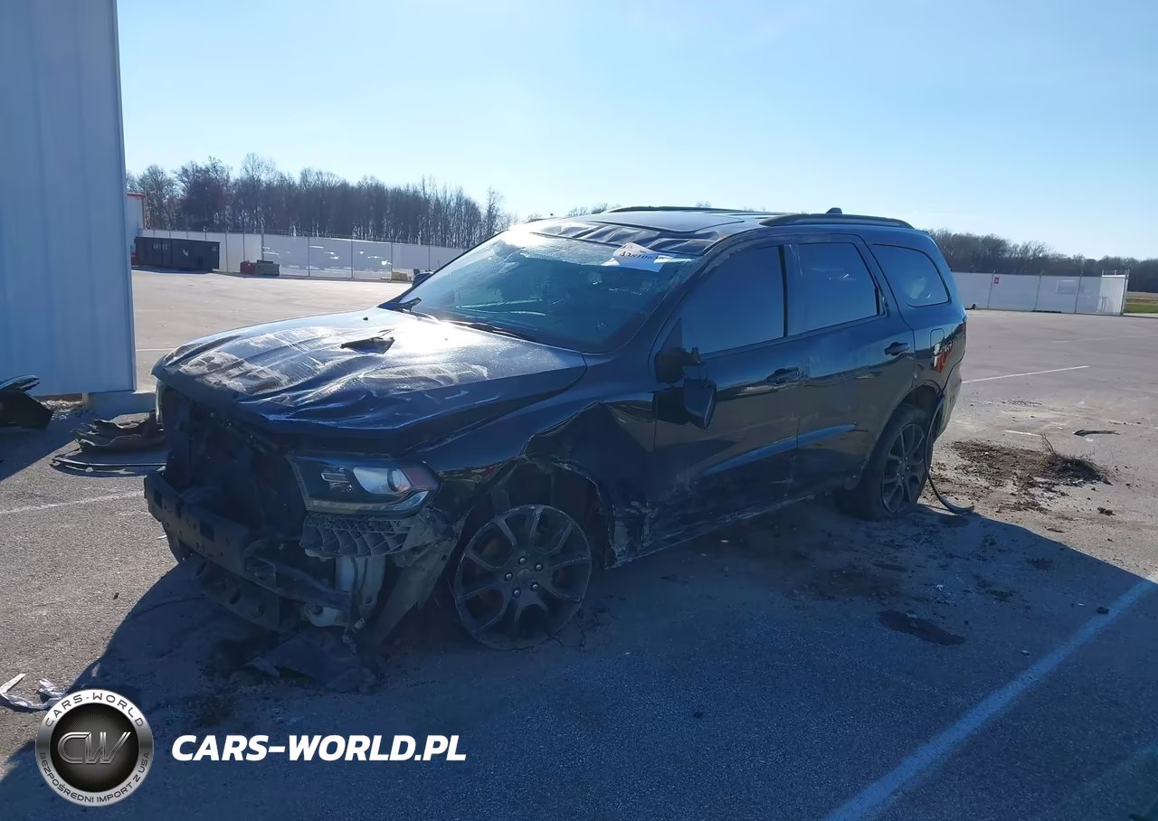 2017 Dodge Durango Gt Awd VIN:1C4RDJDG9HC630344 - 2
