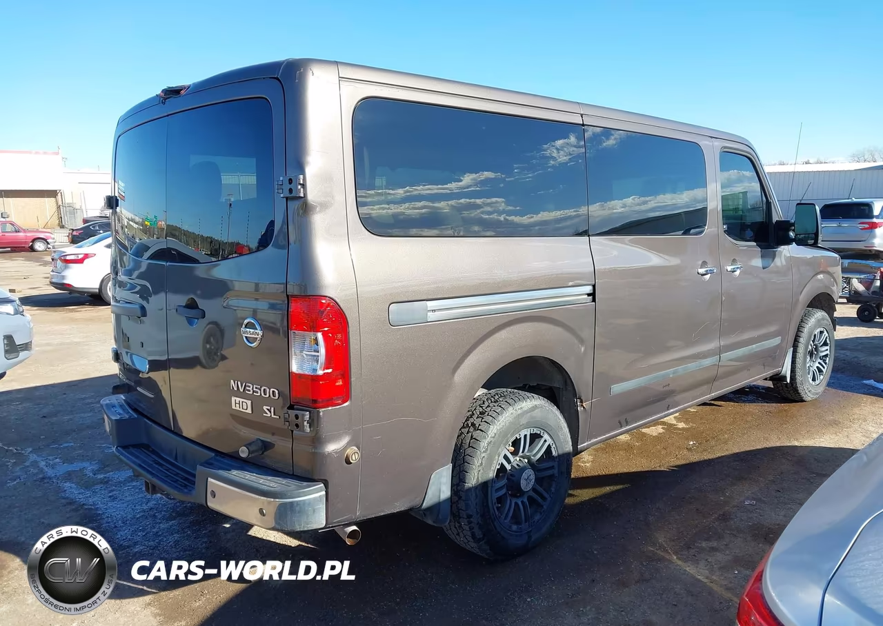 2013 Nissan Nv Passenger Nv3500 Hd Sl V8 VIN:5BZAF0AA3DN201085 - 4