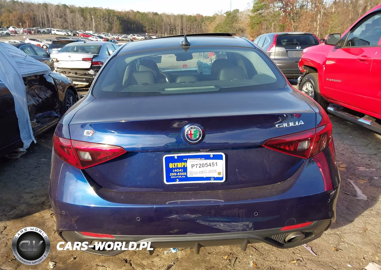 2017 Alfa Romeo Giulia Ti Awd VIN:ZARFAEEN5H7540431 - 16