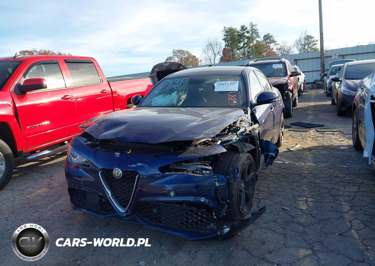 2017 Alfa Romeo Giulia Ti Awd VIN:ZARFAEEN5H7540431 - 2