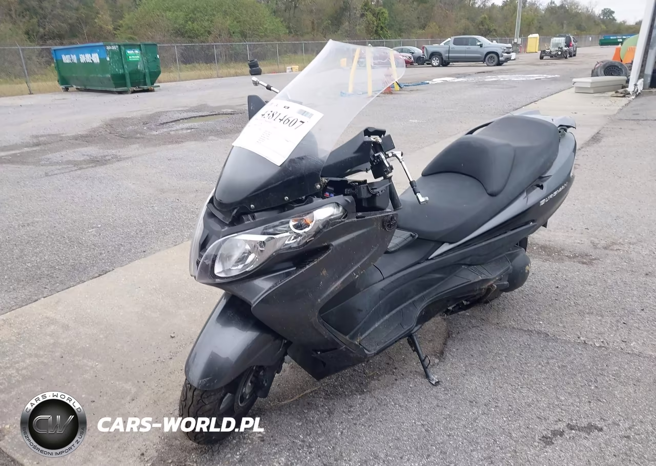 2012 Suzuki An400 A VIN:JS1CK44B2C2100596 - 2