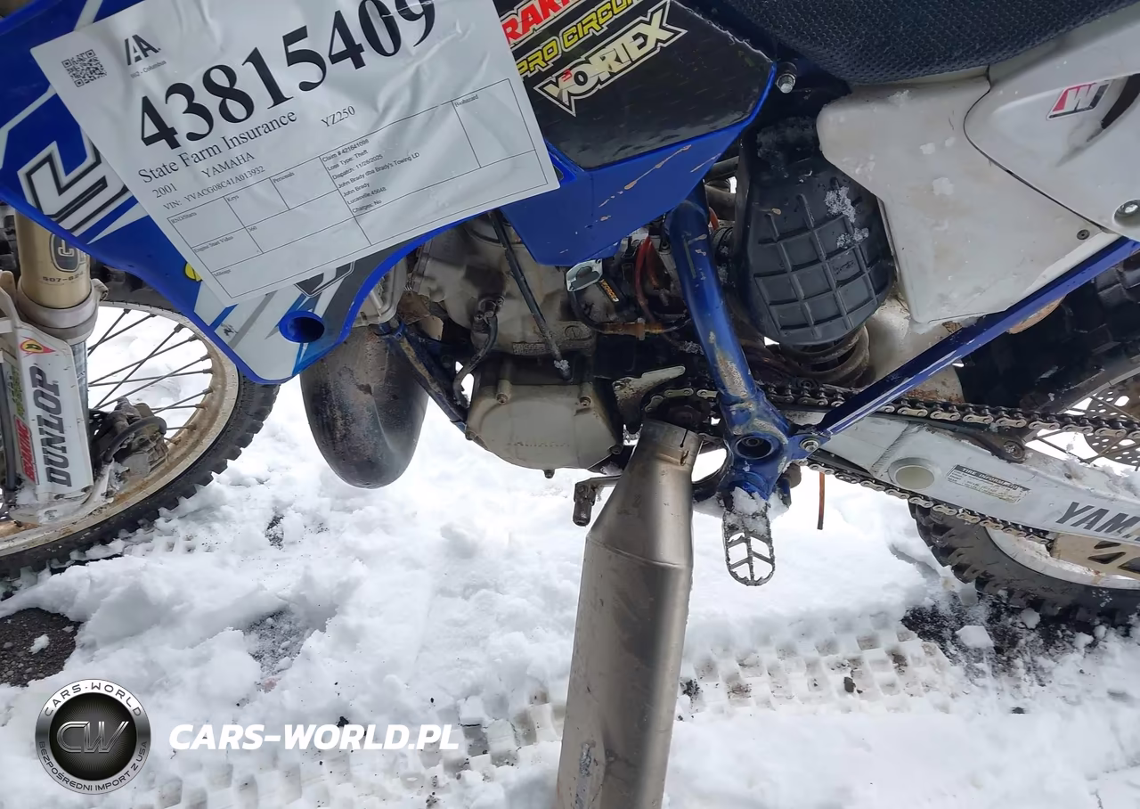 2001 Yamaha Yz250 VIN:JYACG08C41A013932 - 9