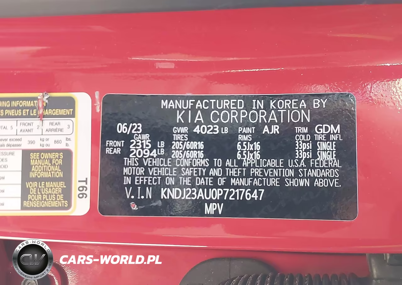 2023 Kia Soul Lx VIN:KNDJ23AU0P7217647 - 9