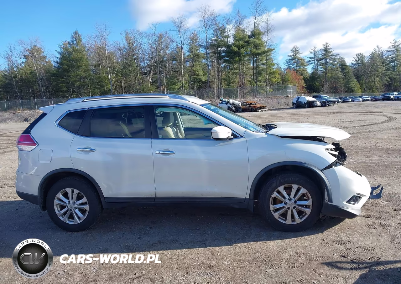 2015 Nissan Rogue Sv VIN:KNMAT2MTXFP564654 - 14
