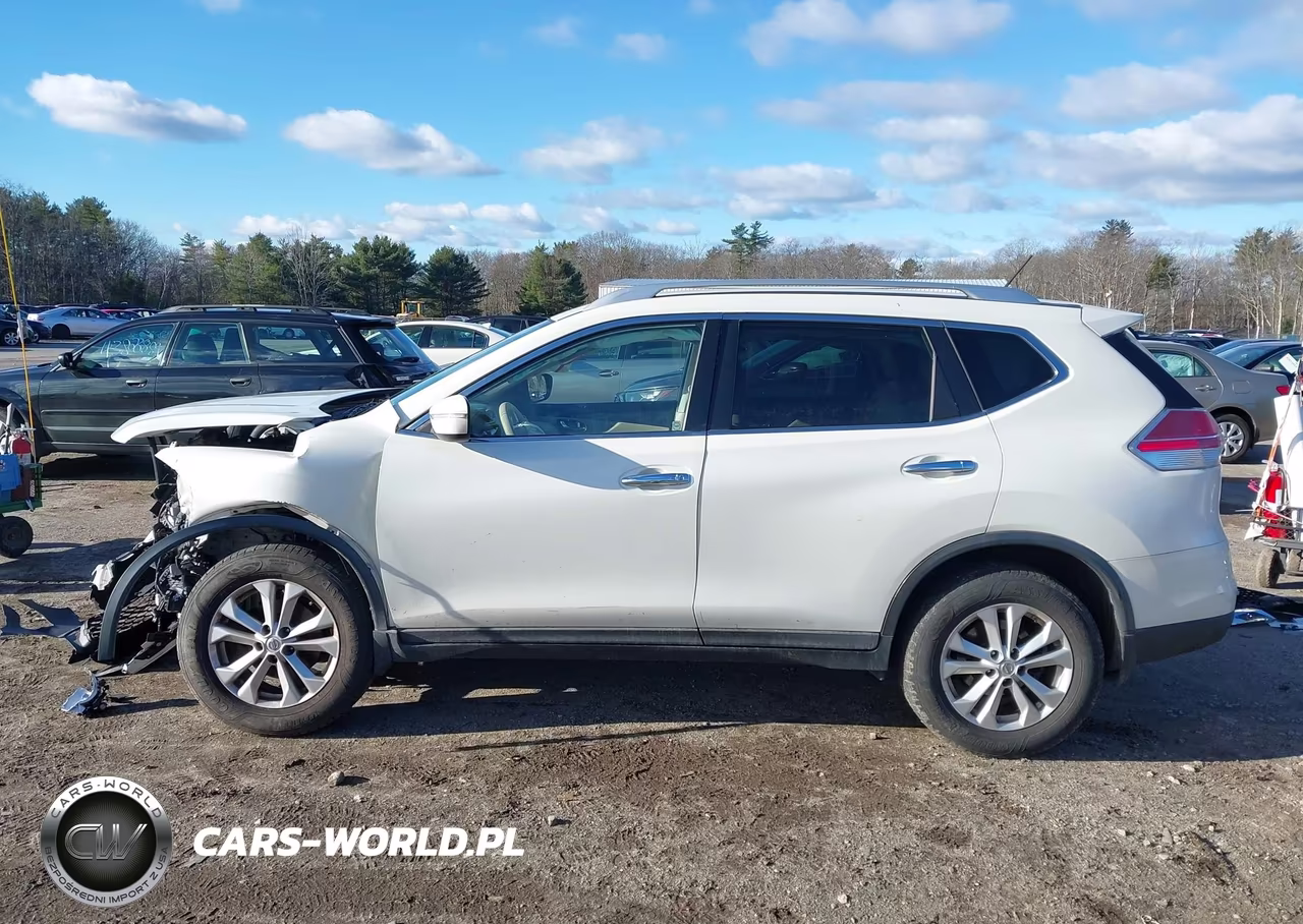 2015 Nissan Rogue Sv VIN:KNMAT2MTXFP564654 - 15