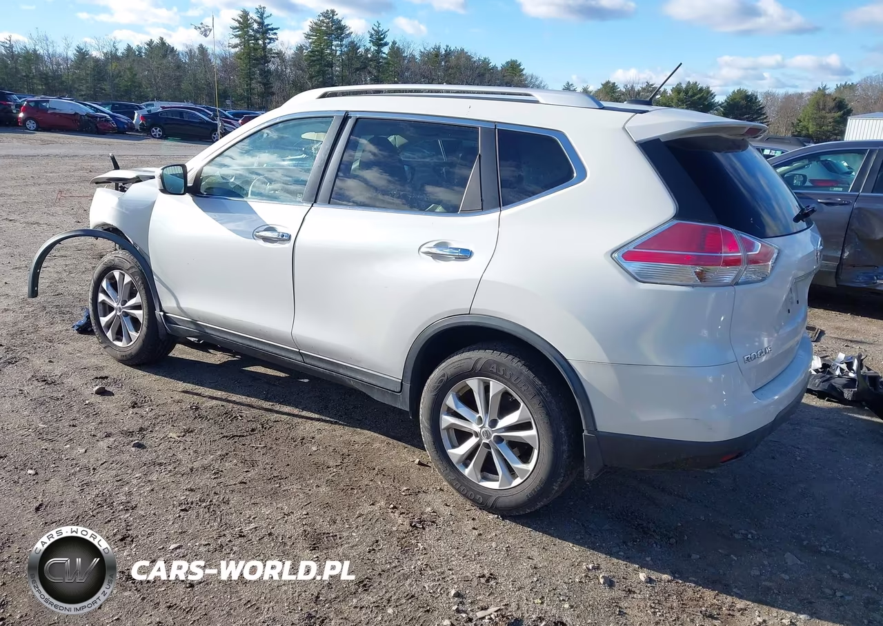 2015 Nissan Rogue Sv VIN:KNMAT2MTXFP564654 - 3