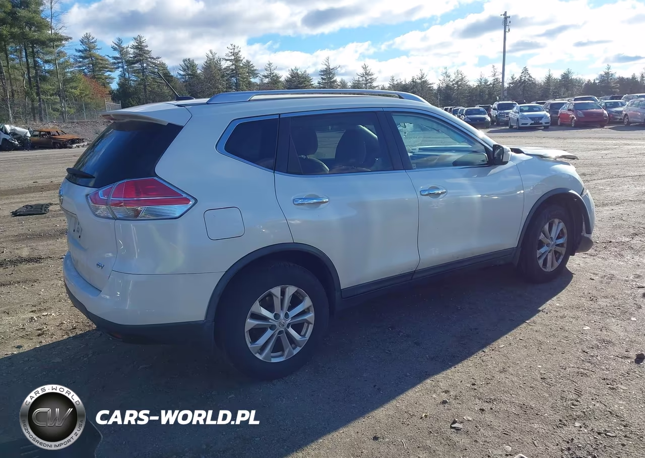 2015 Nissan Rogue Sv VIN:KNMAT2MTXFP564654 - 4