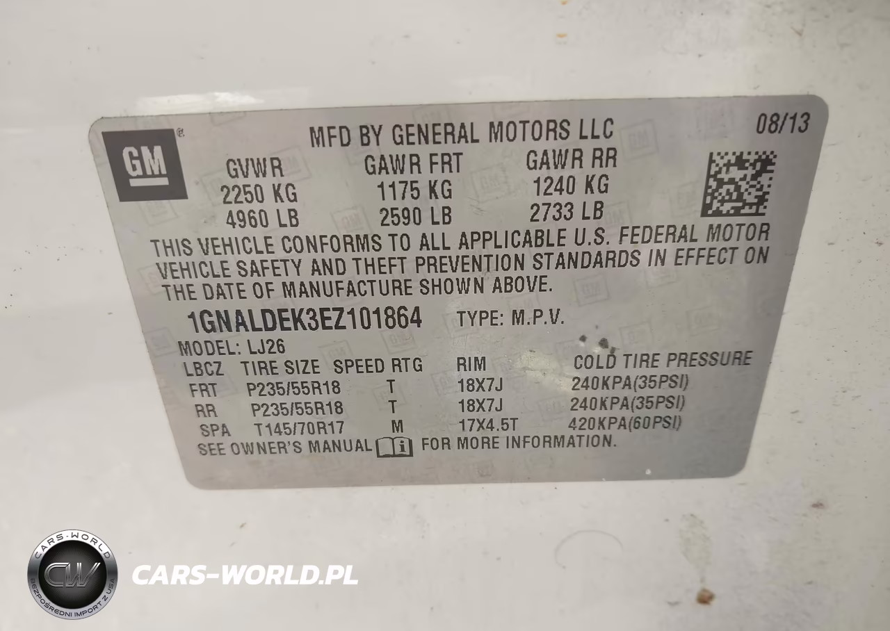 2014 Chevrolet Equinox Ltz VIN:1GNALDEK3EZ101864 - 9
