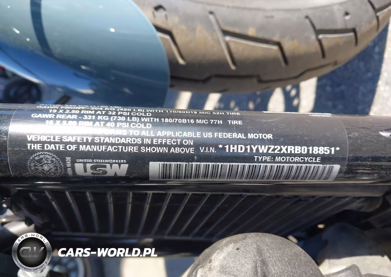 2024 Harley-Davidson Fxlrs VIN:1HD1YWZ2XRB018851 - 10