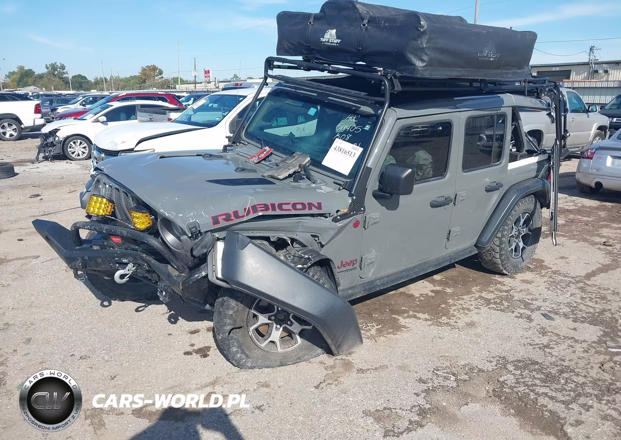 2021 Jeep Wrangler Unlimited Rubicon 4X4 VIN:1C4HJXFGXMW631192 - 2