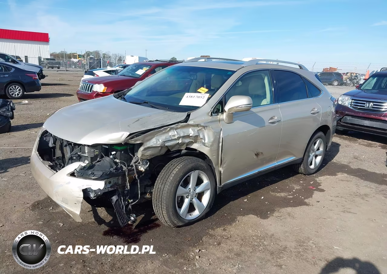 2011 Lexus Rx 350 VIN:2T2BK1BA6BC111381 - 2