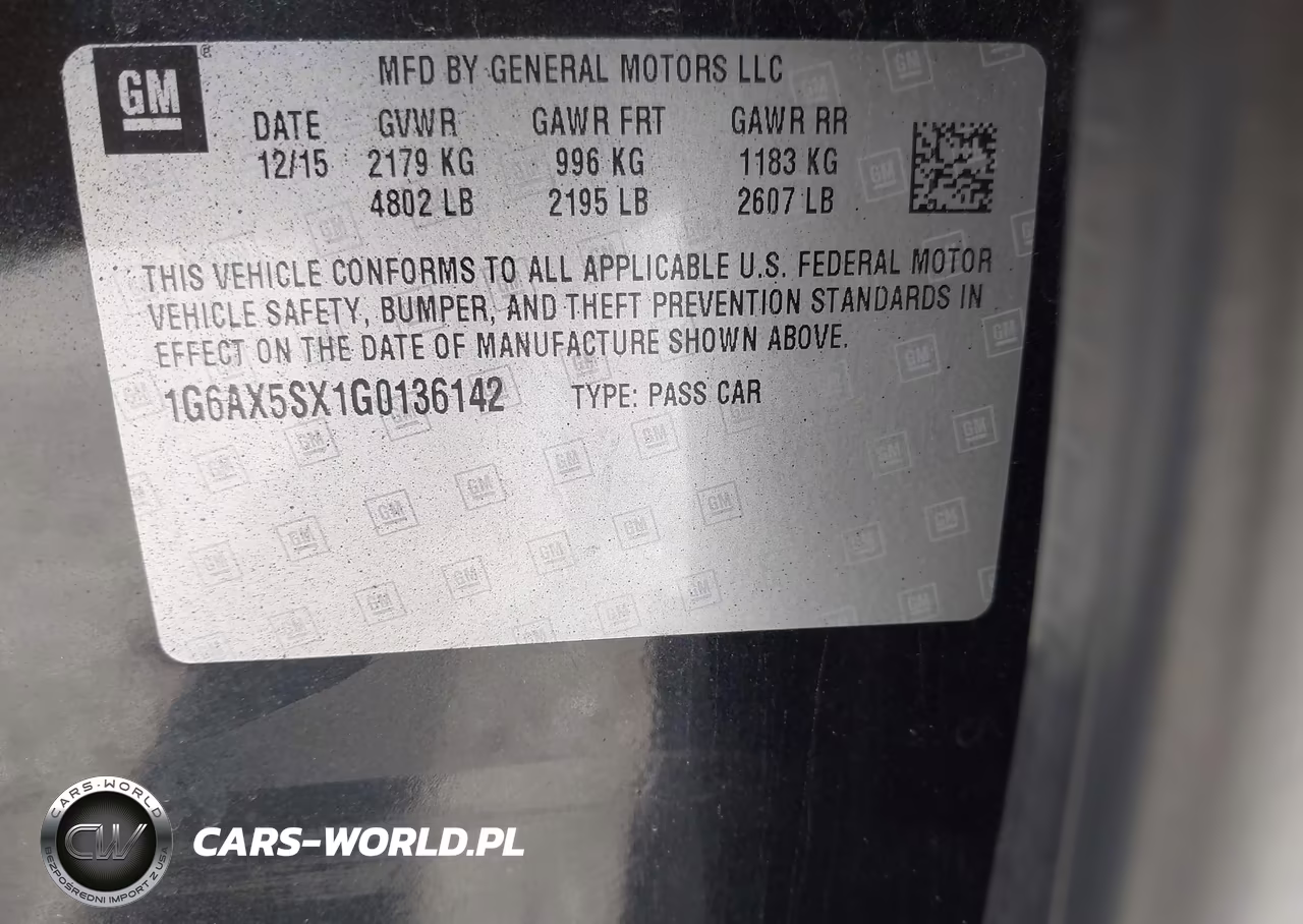 2016 Cadillac Cts Luxury Collection VIN:1G6AX5SX1G0136142 - 9