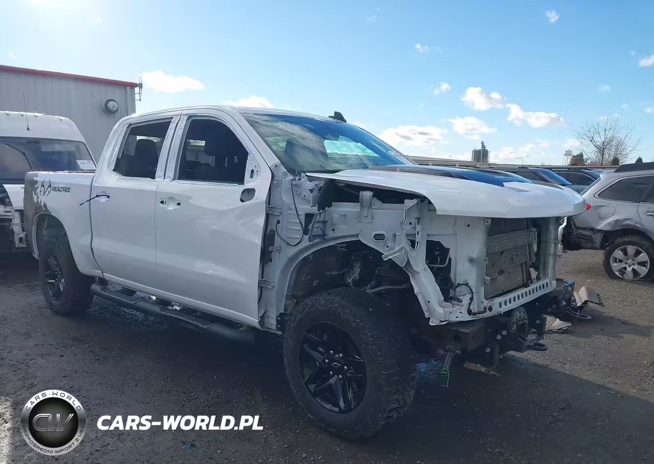 2025 Chevrolet Silverado 1500 4Wd Short Bed Custom Trail Boss