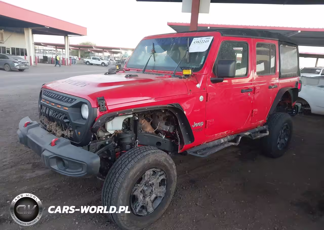 2020 Jeep Wrangler Unlimited Sport S 4X4 VIN:1C4HJXDG3LW105049 - 2