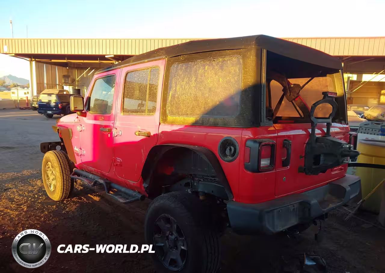 2020 Jeep Wrangler Unlimited Sport S 4X4 VIN:1C4HJXDG3LW105049 - 3