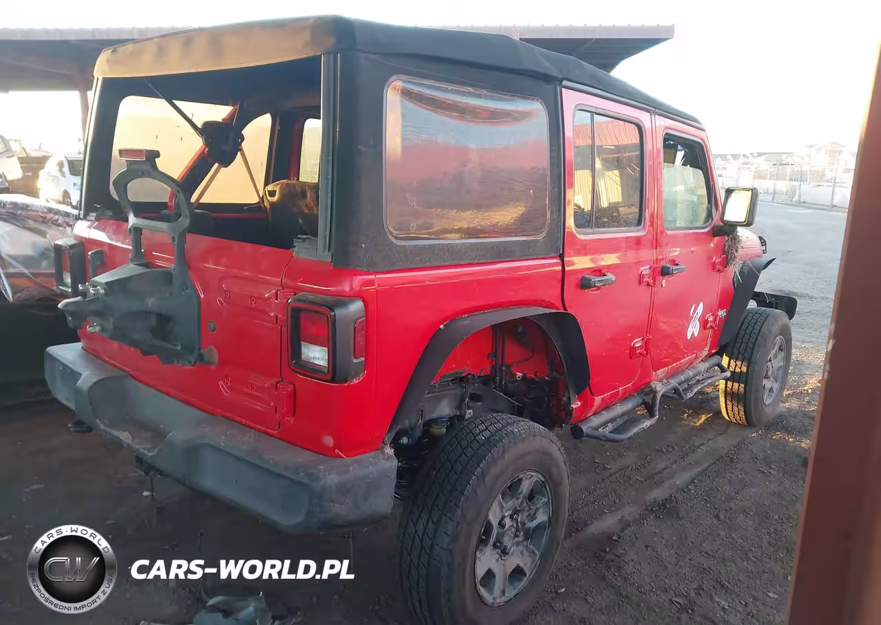 2020 Jeep Wrangler Unlimited Sport S 4X4 VIN:1C4HJXDG3LW105049 - 4