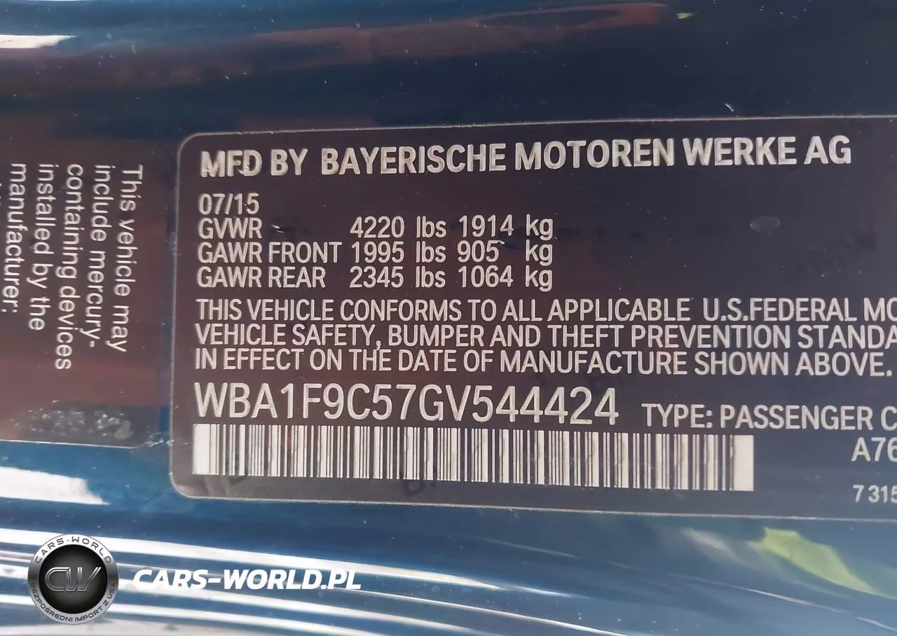 2016 BMW 228I VIN:WBA1F9C57GV544424 - 9