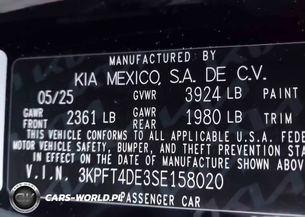 2025 Kia K4 Lx VIN:3KPFT4DE3SE158020 - 9