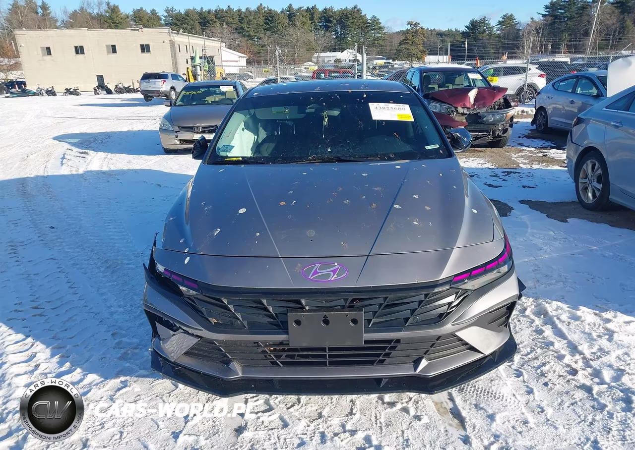 2025 Hyundai Elantra Se VIN:KMHLL4DG2SU030434 - 12
