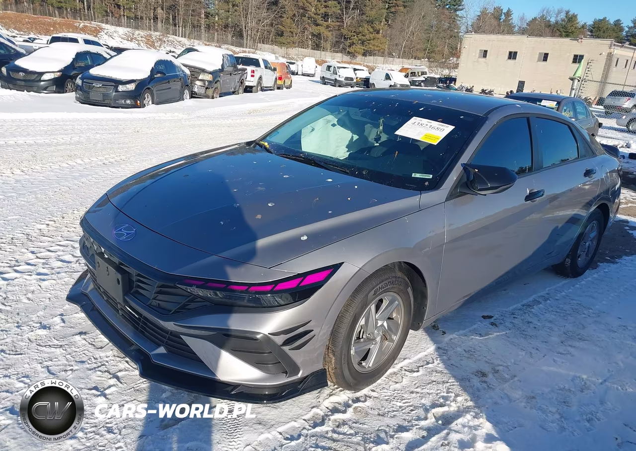 2025 Hyundai Elantra Se VIN:KMHLL4DG2SU030434 - 2