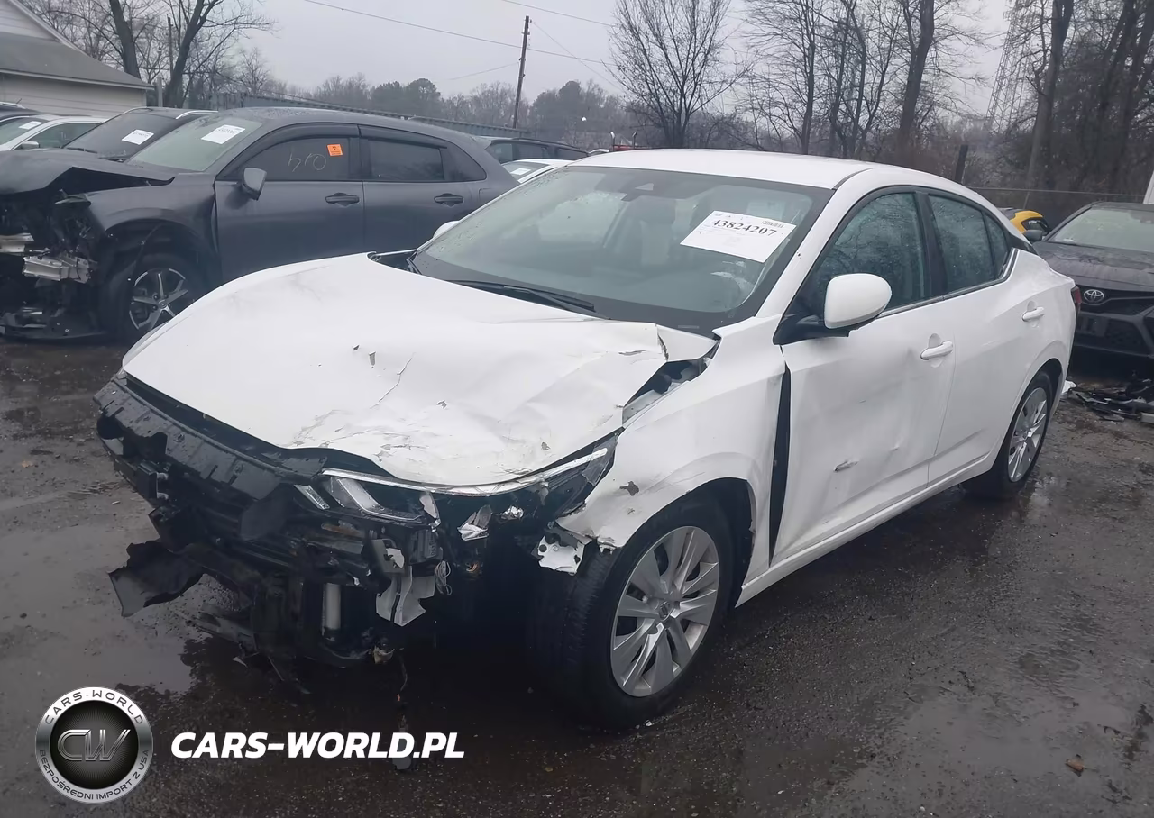 2023 Nissan Sentra S Xtronic Cvt VIN:3N1AB8BVXPY239595 - 2