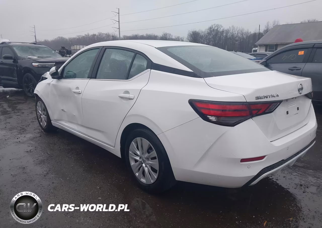 2023 Nissan Sentra S Xtronic Cvt VIN:3N1AB8BVXPY239595 - 3