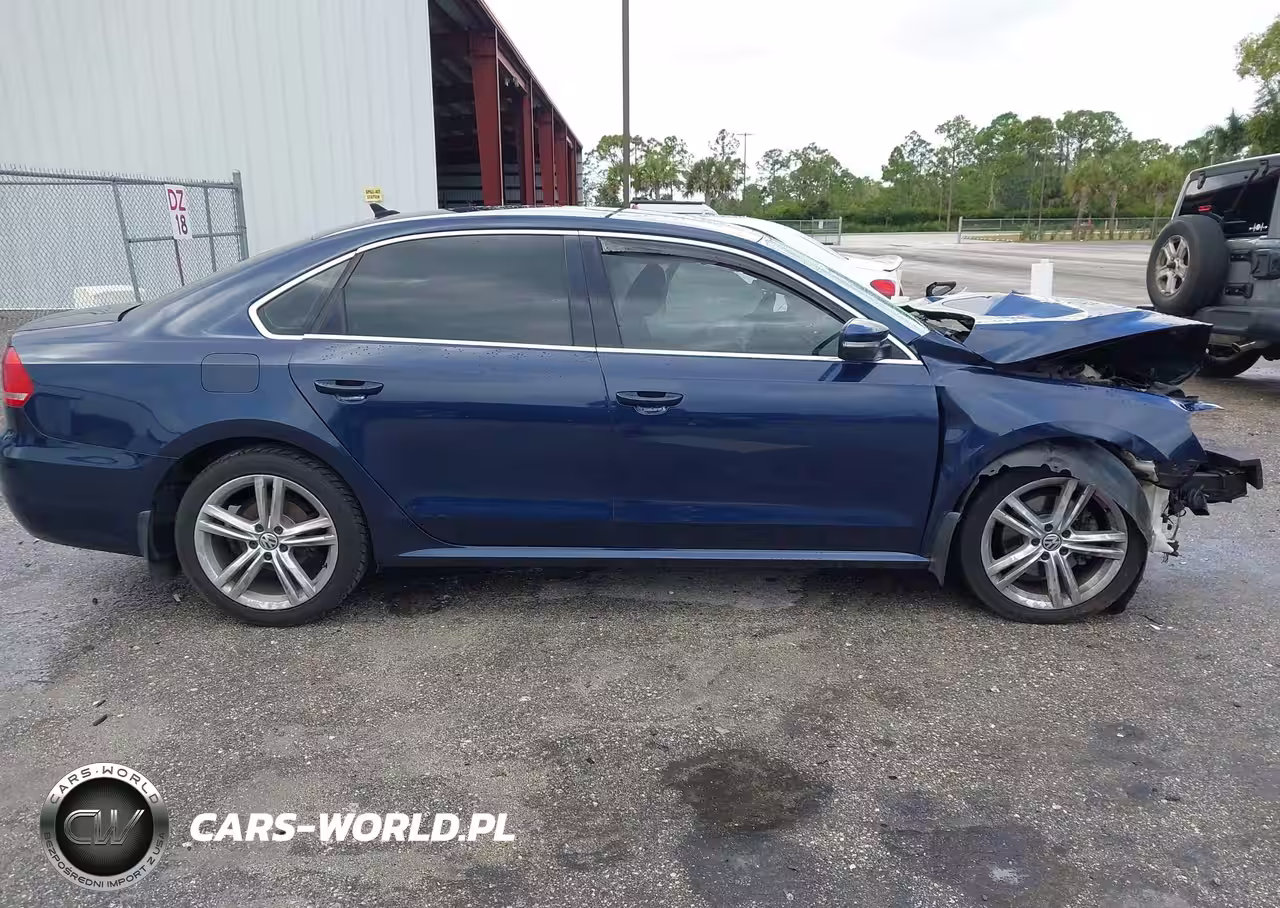2015 Volkswagen Passat 2.0L Tdi Se VIN:1VWBV7A36FC047985 - 13