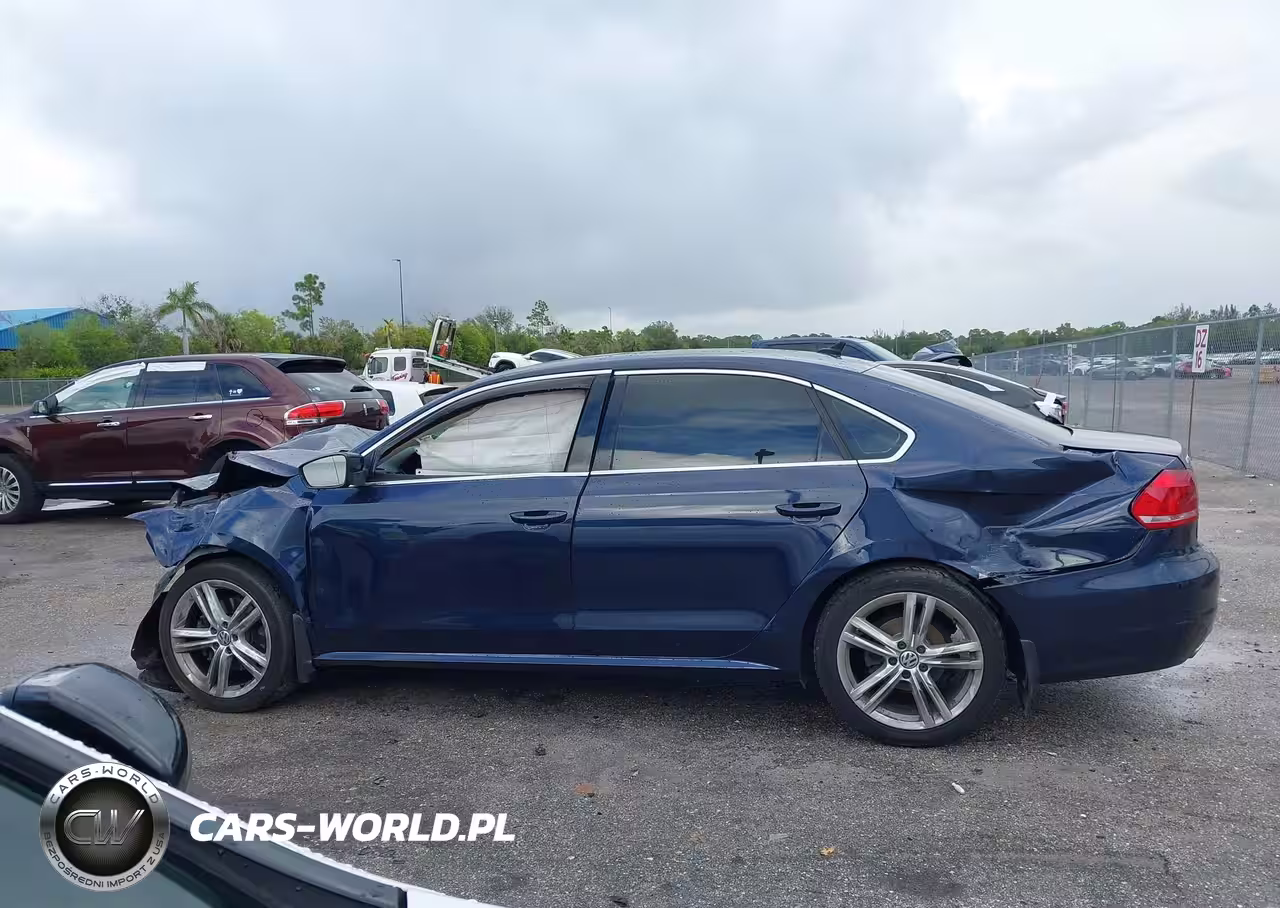 2015 Volkswagen Passat 2.0L Tdi Se VIN:1VWBV7A36FC047985 - 14