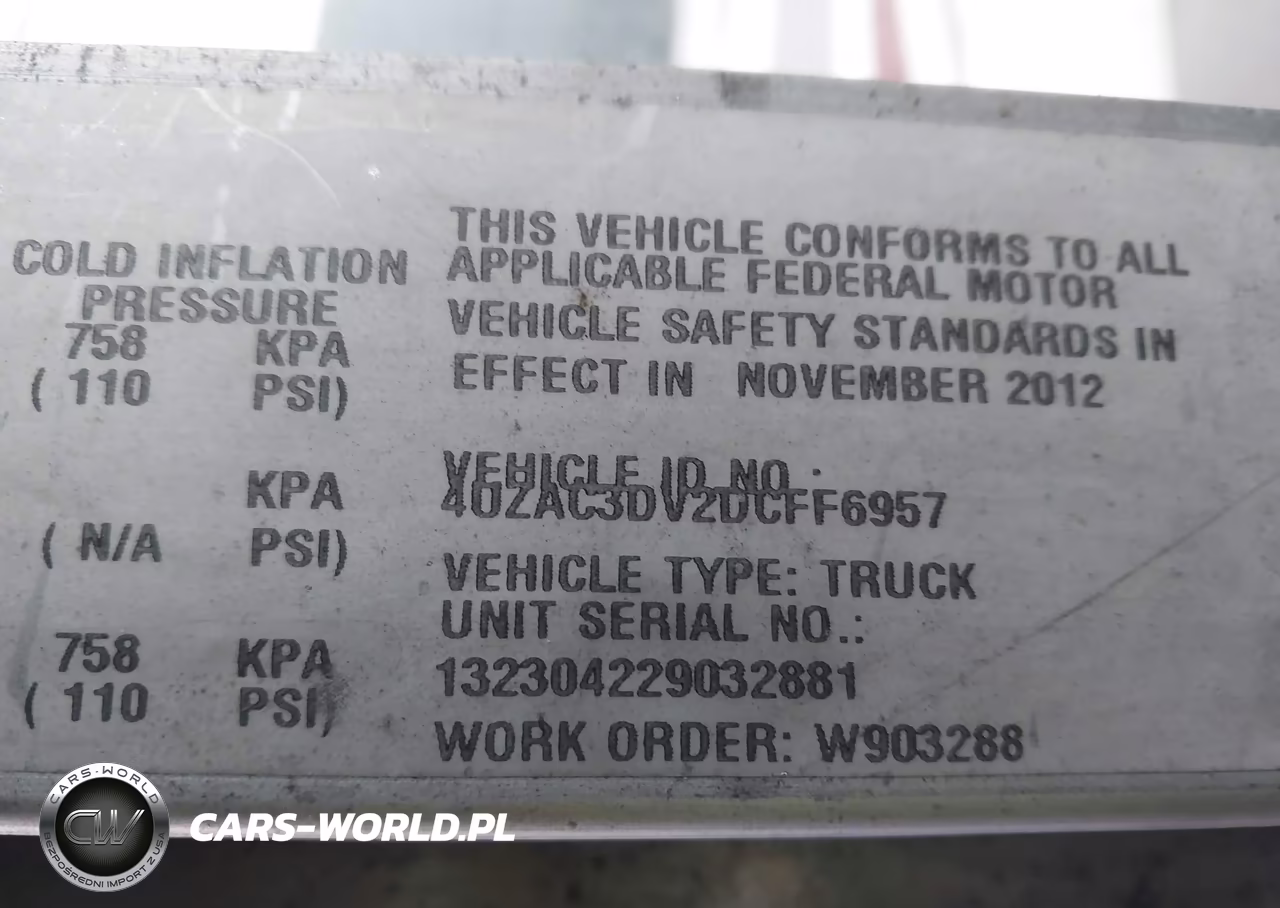2013 Freightliner Chassis M Line Walk-In Van VIN:4UZAC3DV2DCFF6957 - 8