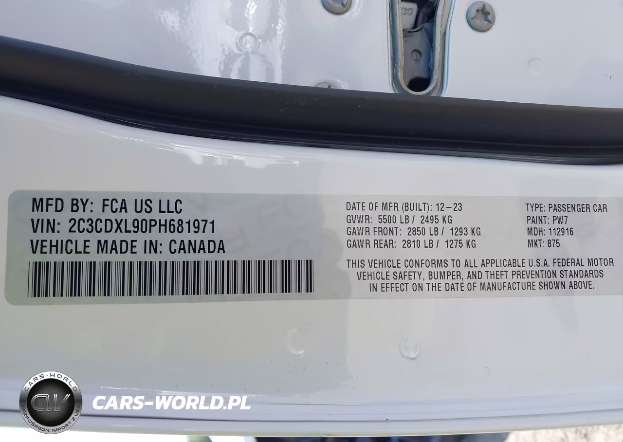 2023 Dodge Charger Srt Jailbreak VIN:2C3CDXL90PH681971 - 9