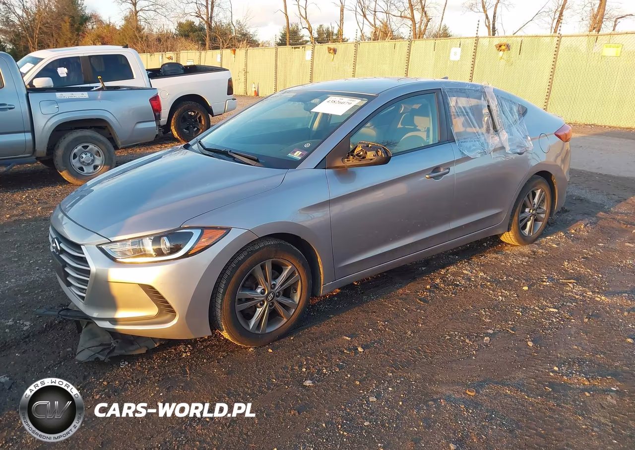 2017 Hyundai Elantra Se VIN:5NPD84LF7HH119857 - 2