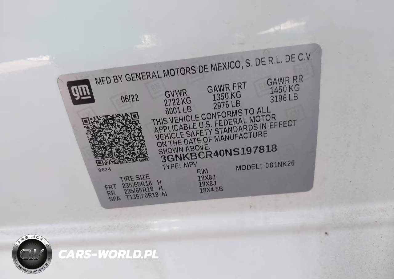 2022 Chevrolet Blazer Fwd 2Lt VIN:3GNKBCR40NS197818 - 9