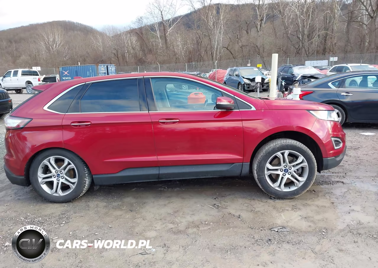 2015 Ford Edge Titanium VIN:2FMTK4K82FBB65861 - 14