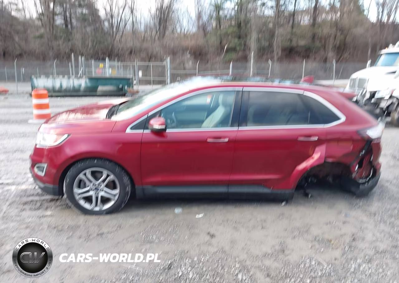 2015 Ford Edge Titanium VIN:2FMTK4K82FBB65861 - 15